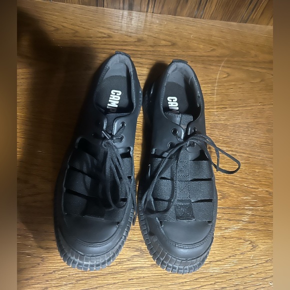 Camper Black lace up sandals 36 - Picture 2 of 4